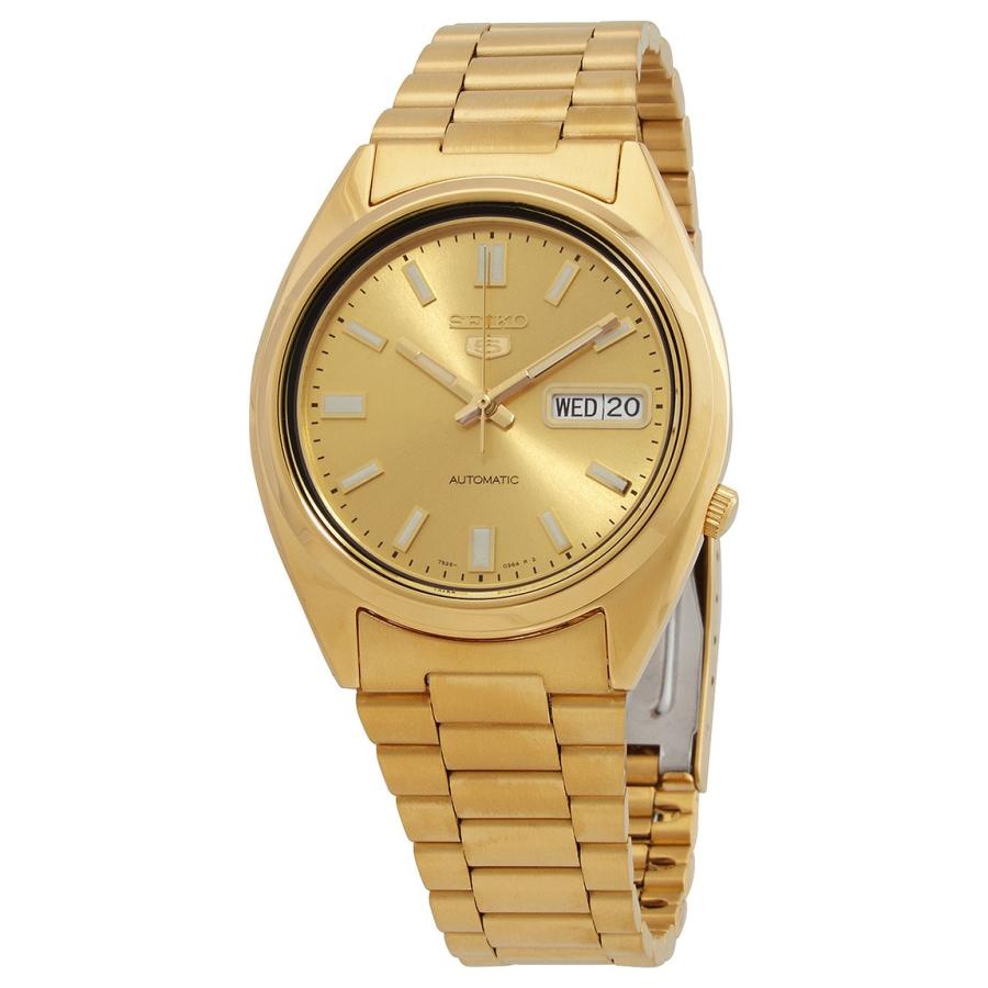 Seiko Series 5 腕時計 自動巻 ゴールド文字盤 イエローゴールド
