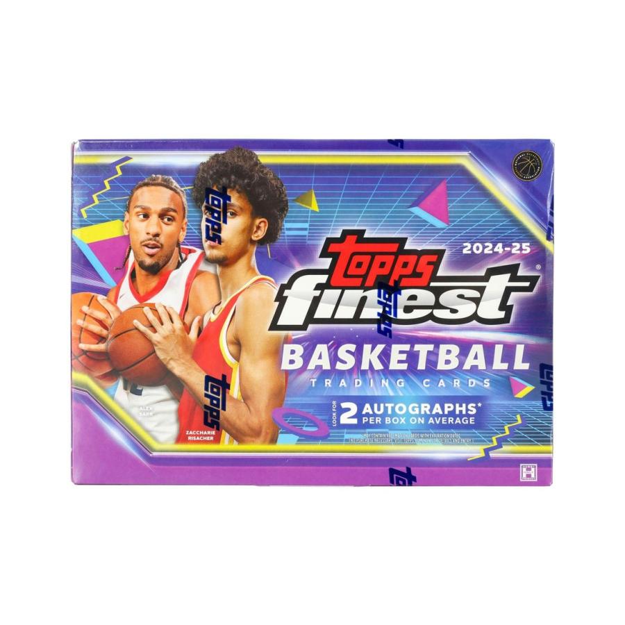 NBA 2024-25 Topps Finest Basketball Hobby Box ホビーボックス 直筆