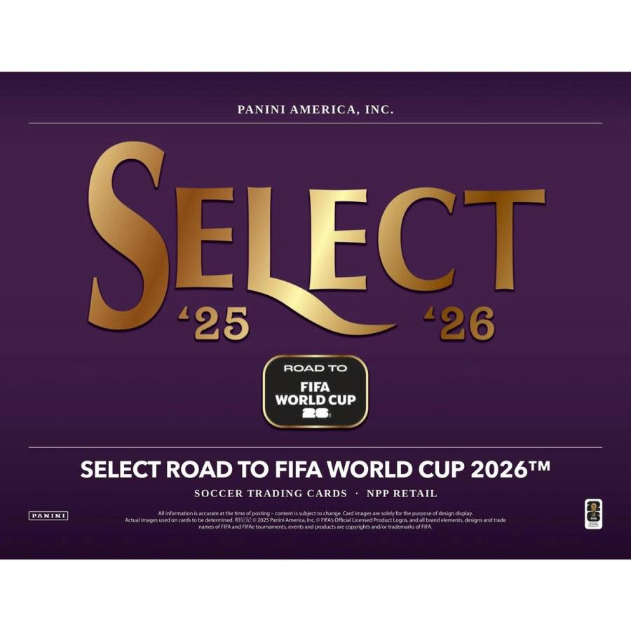 サッカー 2025/26 Panini Select Road to FIFA World Cup メガボックス