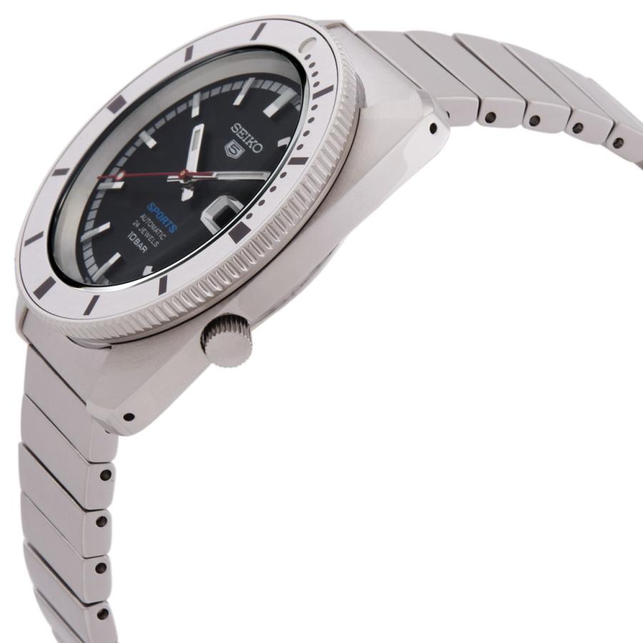 Seiko 5 Sports Limited Edition 腕時計 ブラック文字盤 自動巻き ステンレススチール メンズ SRPL05K1 |  | 01