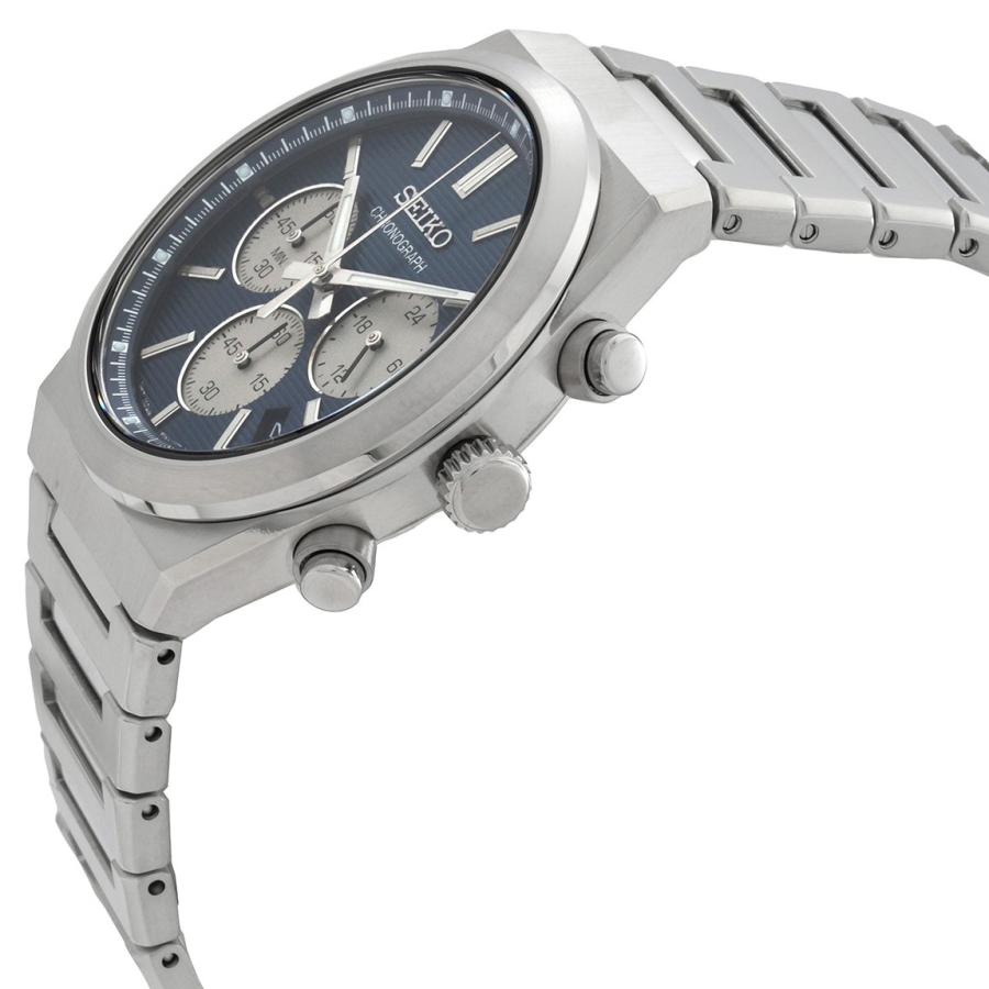 Seiko Sport Chronograph 腕時計 ブルー文字盤 クオーツ ステンレス メンズ SSB453P1 |  | 01