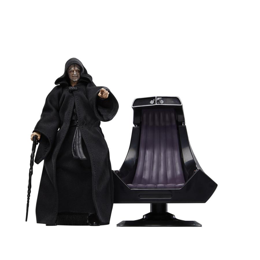 スター・ウォーズ パルパティーン皇帝 フィギュア 玉座付き スターウォーズ ブラックシリーズ 皇帝パルパティーン ＆ 玉座