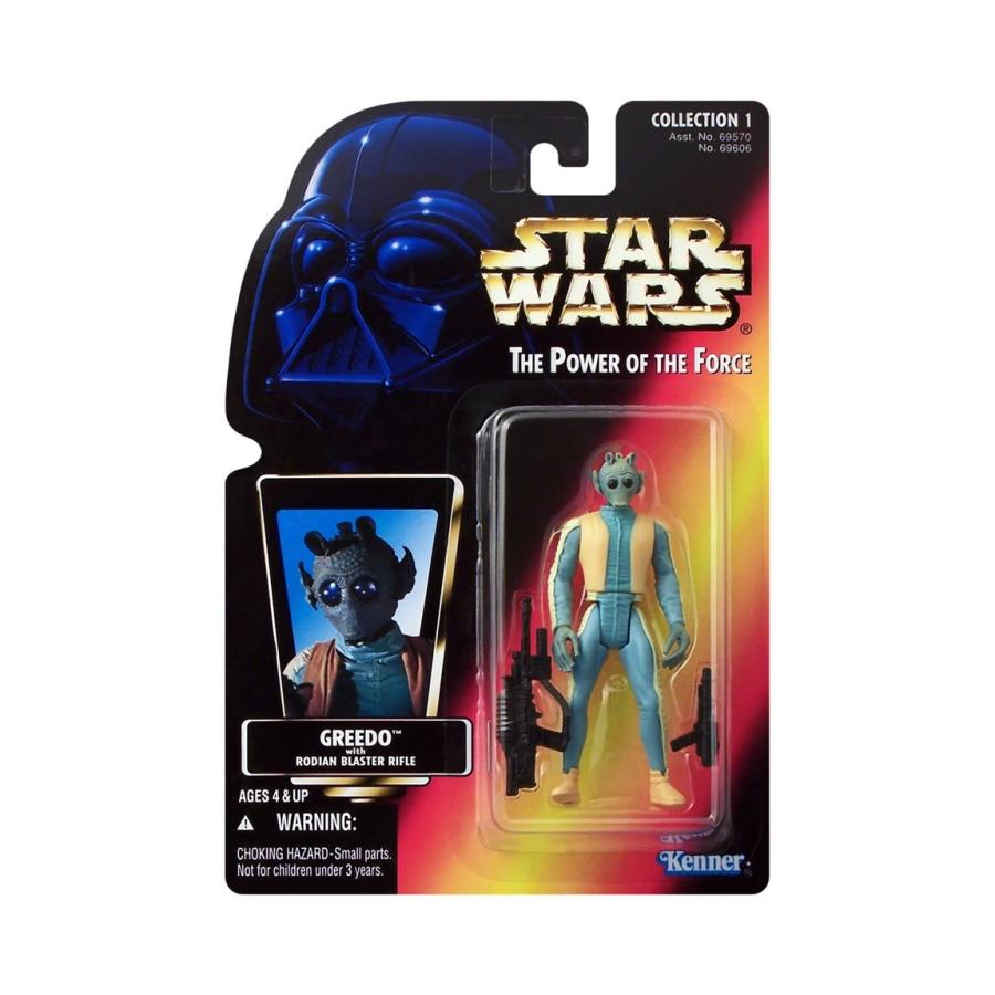 スターウォーズ パワー・オブ・ザ・フォース グリード アクションフィギュア 3.75インチ レッドカード | 