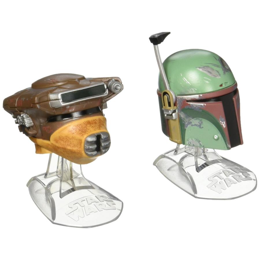 スターウォーズ ブラックシリーズ チタニウムシリーズ ボバ・フェット ＆ プリンセス・レイア・オーガナ (ブーシ) ヘルメット ダイキャスト | 