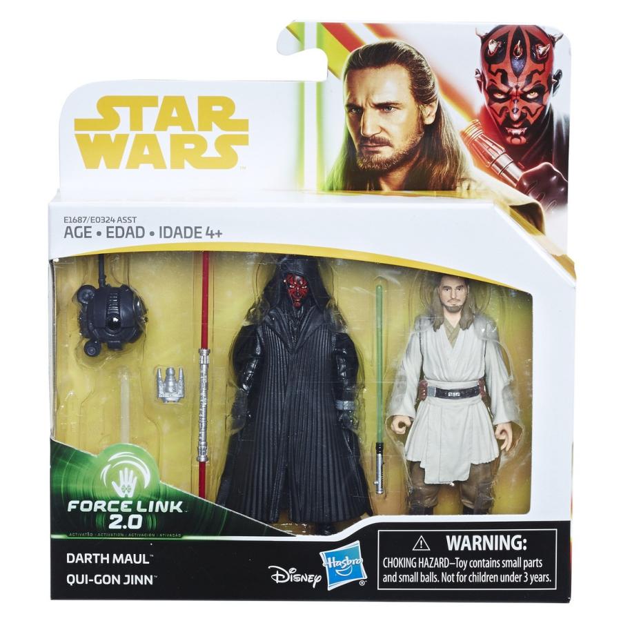 スターウォーズ フォース・リンク2.0 ダース・モール ＆ クワイ＝ガン