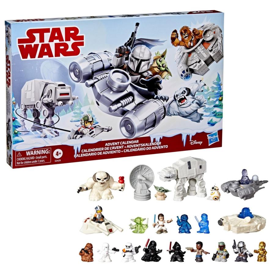 スターウォーズ アドベントカレンダー フィギュア ビークル セット 24