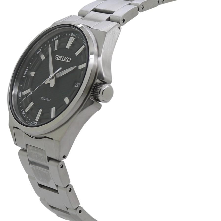 Seiko クオーツ グリーン文字盤 ステンレススチール メンズ 腕時計 SUR503P1 |  | 01