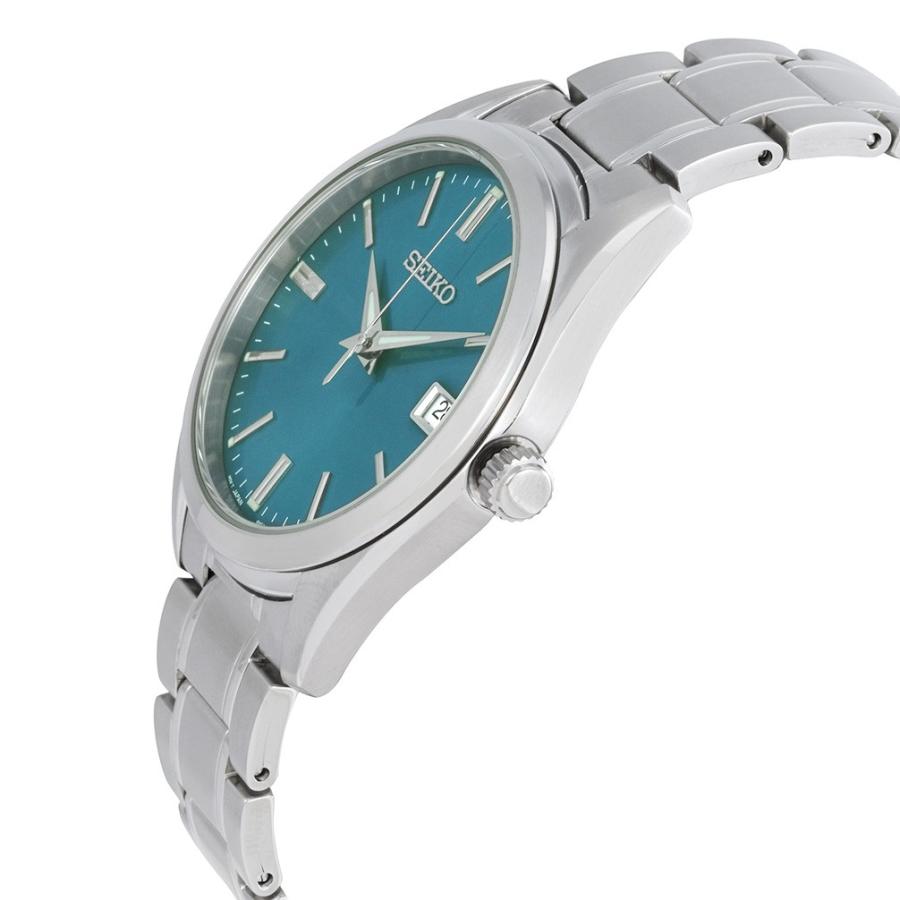Seiko Essentials 腕時計 ブルー文字盤 クオーツ メンズ サファイアガラス シルバー ステンレス SUR525 |  | 01