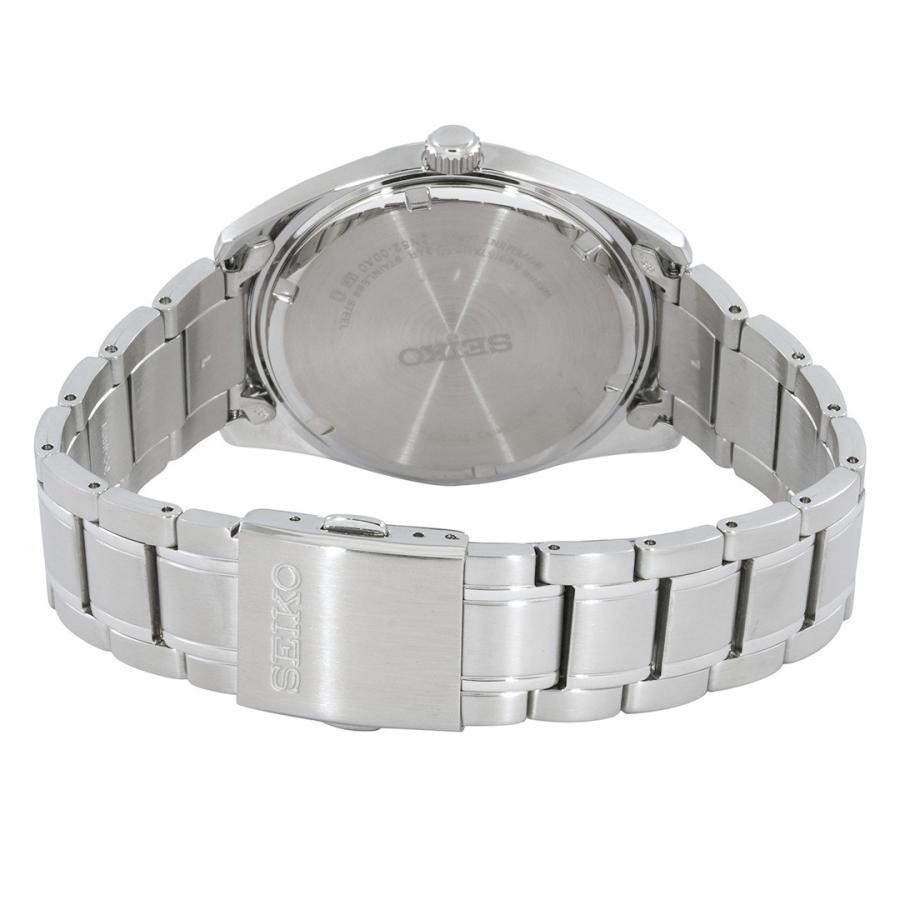 Seiko Essentials 腕時計 ブルー文字盤 クオーツ メンズ サファイアガラス シルバー ステンレス SUR525 |  | 02