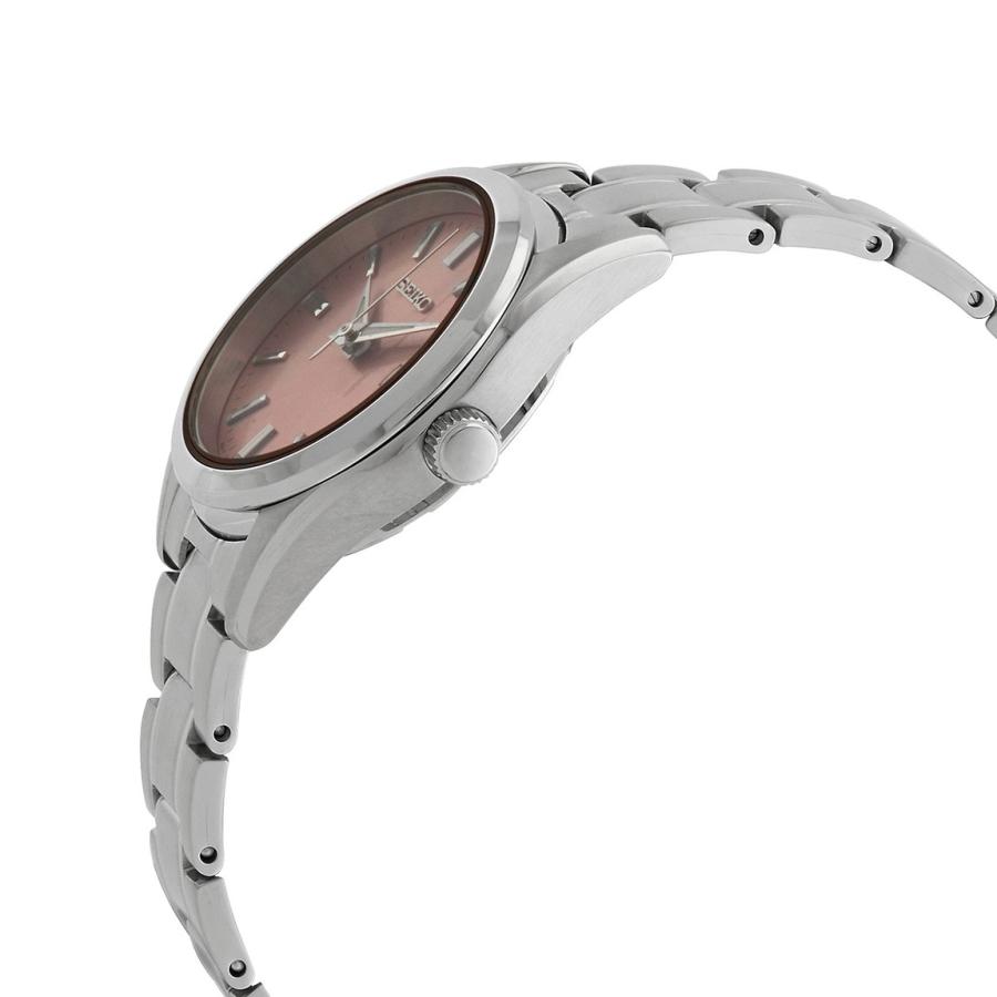 Seiko Quartz Series 腕時計 ピンク文字盤 ステンレススチール レディース SUR529 |  | 01