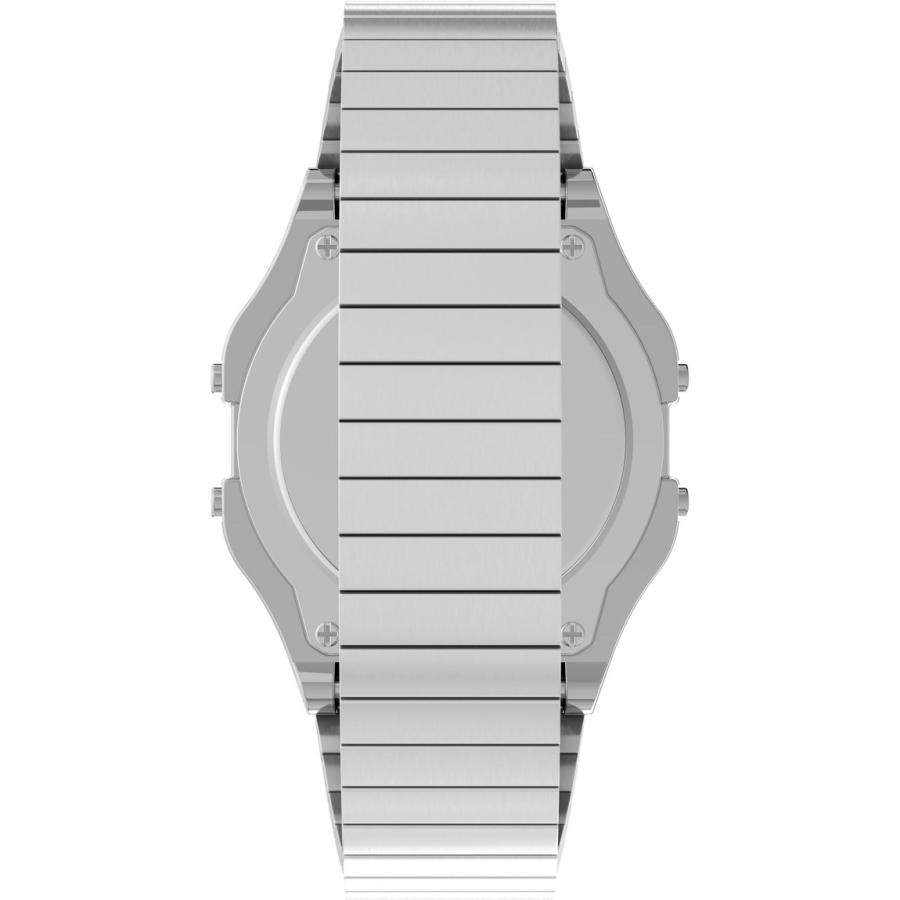 タイメックス Classic Digital メンズ デジタル シルバー ステンレス 伸縮バンド 34mm |  | 02