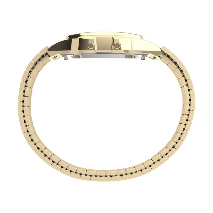 タイメックス Classic Digital メンズ ゴールド ステンレス 伸縮バンド デジタル 34mm |  | 01