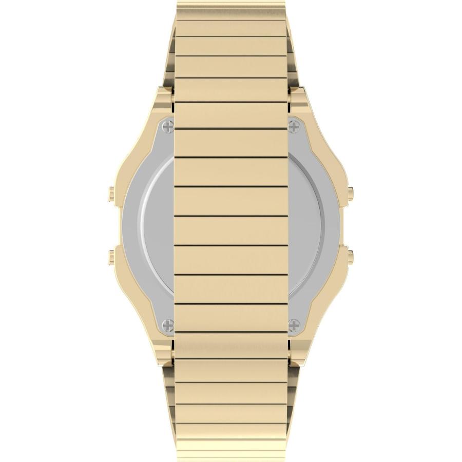タイメックス Classic Digital メンズ ゴールド ステンレス 伸縮バンド デジタル 34mm |  | 02