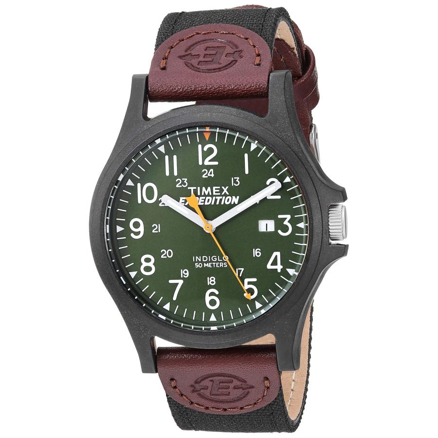 タイメックス Expedition Camper メンズ 腕時計 40mm ダークブルー文字盤 ネイビー ナイロンベルト ベルクロ | 