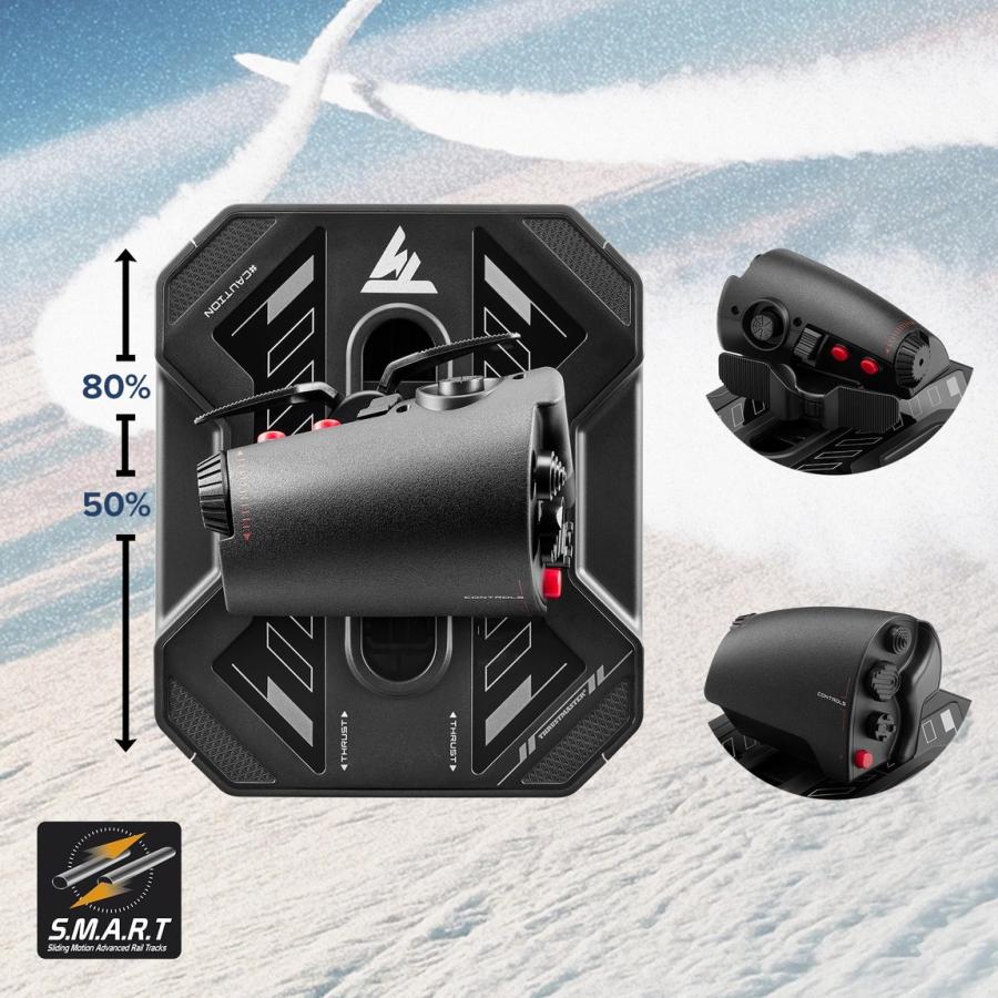 スラストマスター Sol-R4 HOTAS ジョイスティック スロットルセット