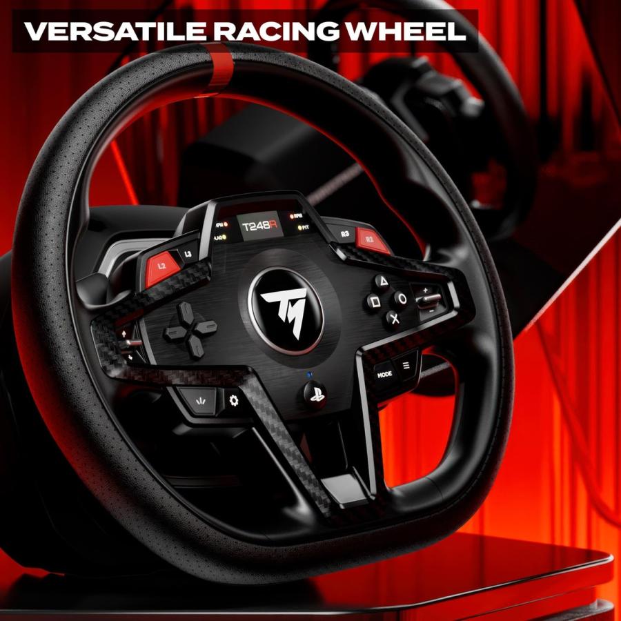 スラストマスター T248R ハンドルコントローラー ペダルセット PS5 PS4 PC対応 レーシングホイール |  | 01