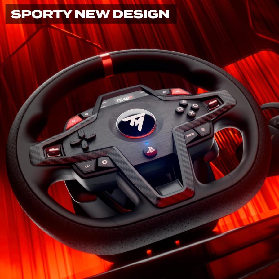 スラストマスター T248R ハンドルコントローラー ペダルセット PS5 PS4 PC対応 レーシングホイール |  | 04