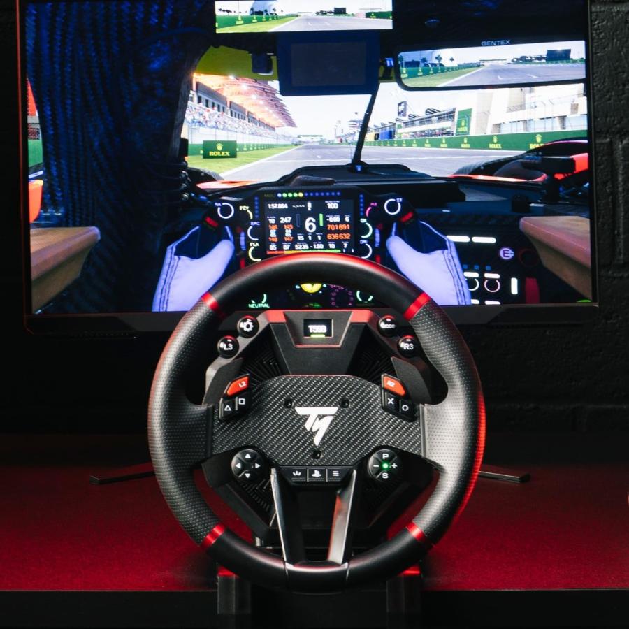 スラストマスター T598 ダイレクトドライブ ハンドルコントローラー ステアリングホイール ペダル セット PS5 PS4 PC対応 |  | 02