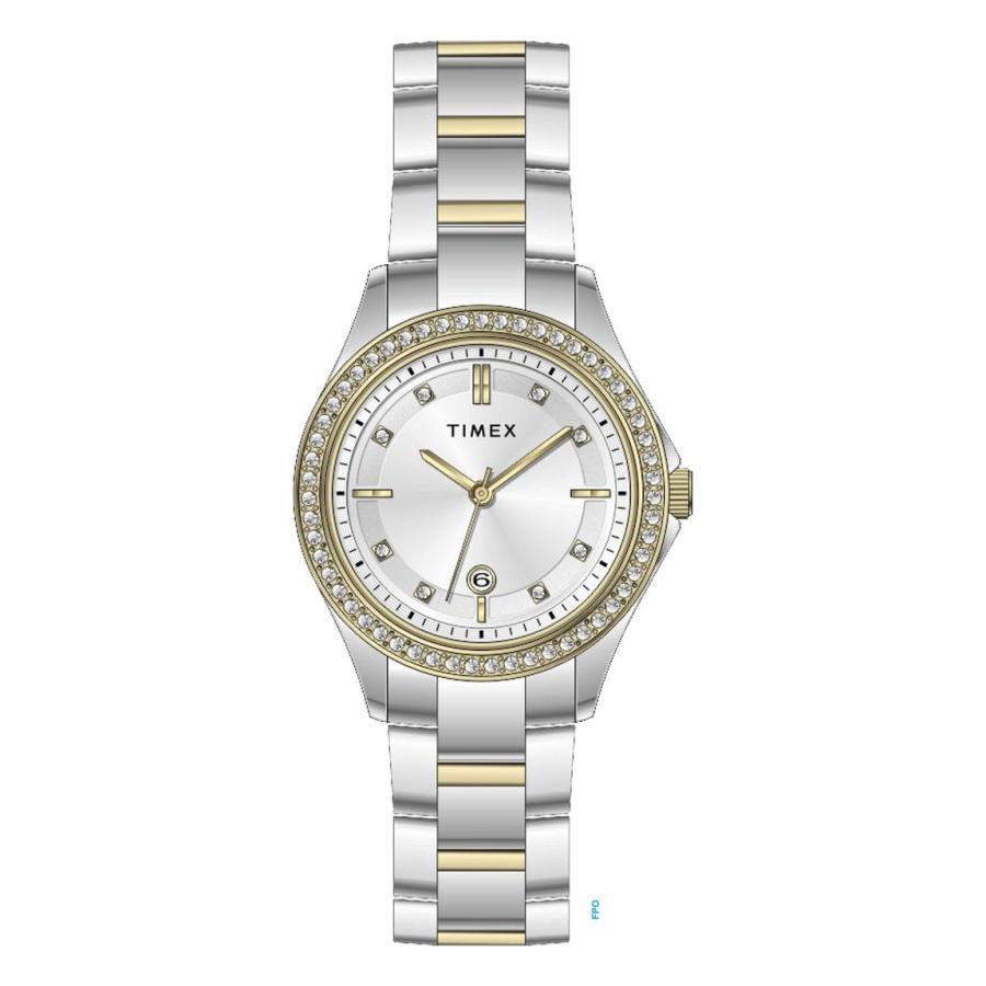 CELINE レディース 腕時計 ステンレス Timex Celine 腕時計 レディース 30mmケース シルバー文字盤