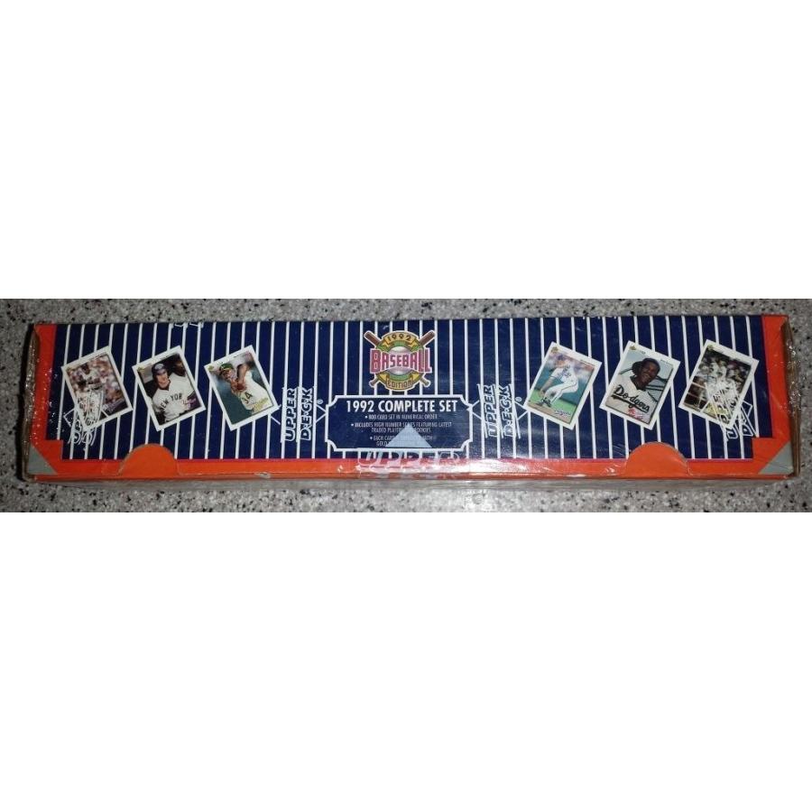 Upper Deck 1992 ベースボール コンプリート ファクトリーセット カード800枚入り マニー・ラミレス ルーキーカード収録 |  | 01
