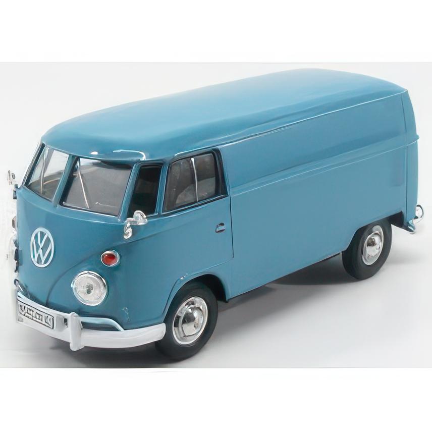 VOLKSWAGEN T1 VAN 1967 DOVE BLUE/MOTOR-MAX 1/24ミニカー | 