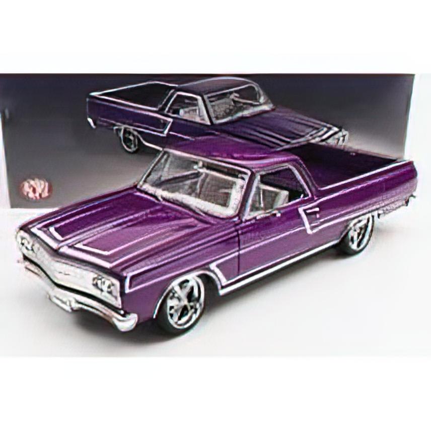 CHEVROLETシボレー EL CAMINO SS CUSTOM CRUISER PICK-UP 1965 - PURPLE MET /ACME 1/18 ミニカー | 
