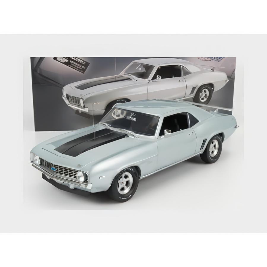 Chevrolet Camaro Copo クーペ 1969 ベリーライトブルー Met A1805725/ ACME 1/18 ミニカー | 
