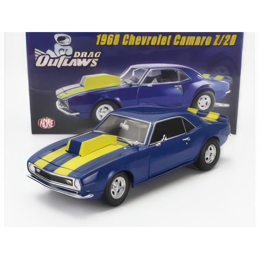 CHEVROLET CAMARO Z/28 COUPE DRAGSTER OUTLAWS 1968 BLUE