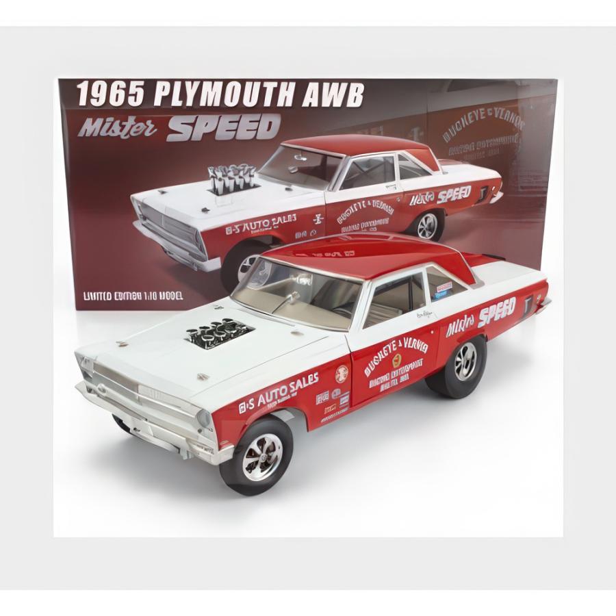 Plymouth Coronet Awb Mister Speed Bs Auto Sales Racing 1965 ACME 1/18 | 