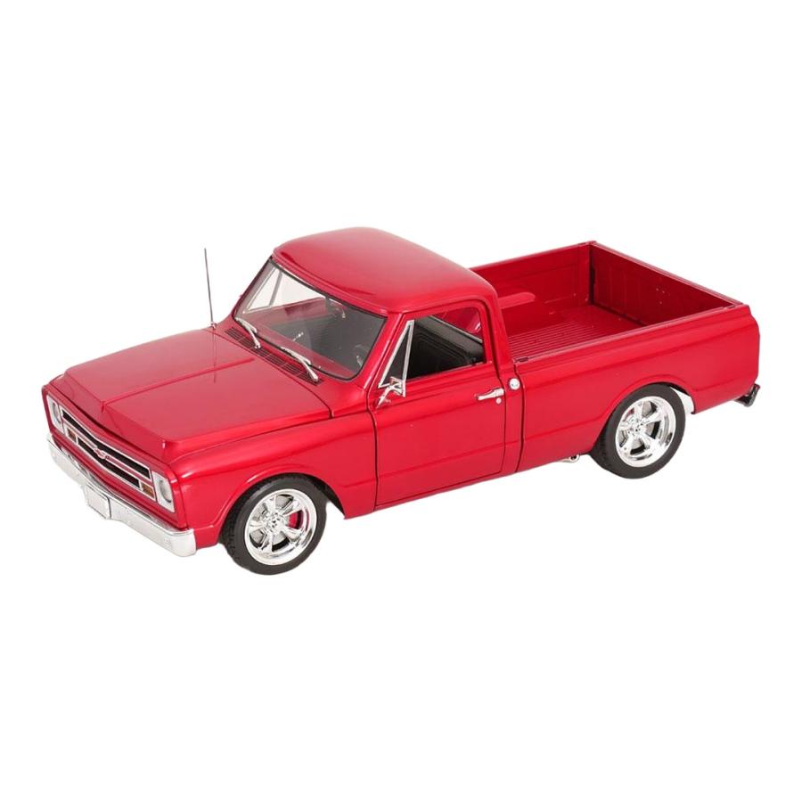 シボレー C-10 Custom Showtime 1967 レッドメタリック 612台限定 / GMP 1/18 ミニカー | 