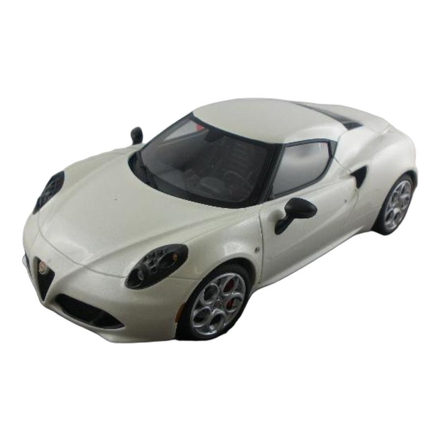 Alfa Romeoアルファロメオ 4C ホワイト / AUTOart 1/18 ミニカー | 
