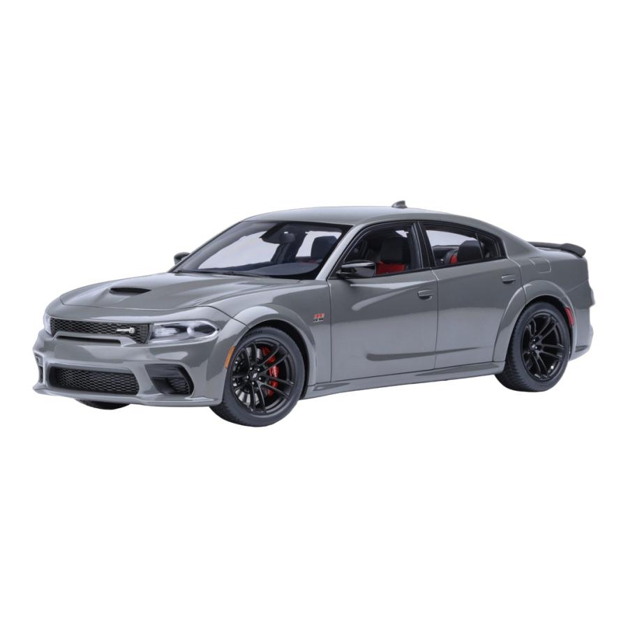 【予約】 Dodgeダッジ Chargerチャージャー Scat Packワイドボディ クーペ 2023 デストロイヤーグレー / AUTOart 1/18 ミニカー | 