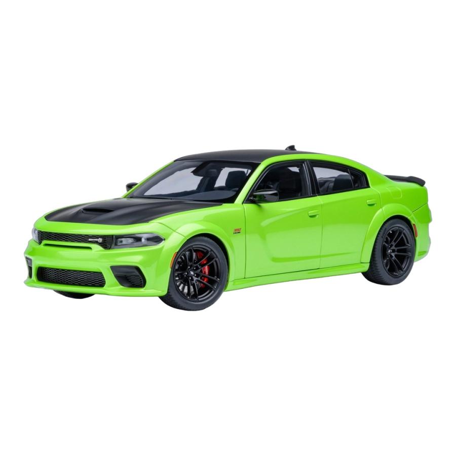 【予約】 Dodgeダッジ Chargerチャージャー Scat Packワイドボディ クーペ 2023 サブライムグリーン / AUTOart 1/18 ミニカー | 