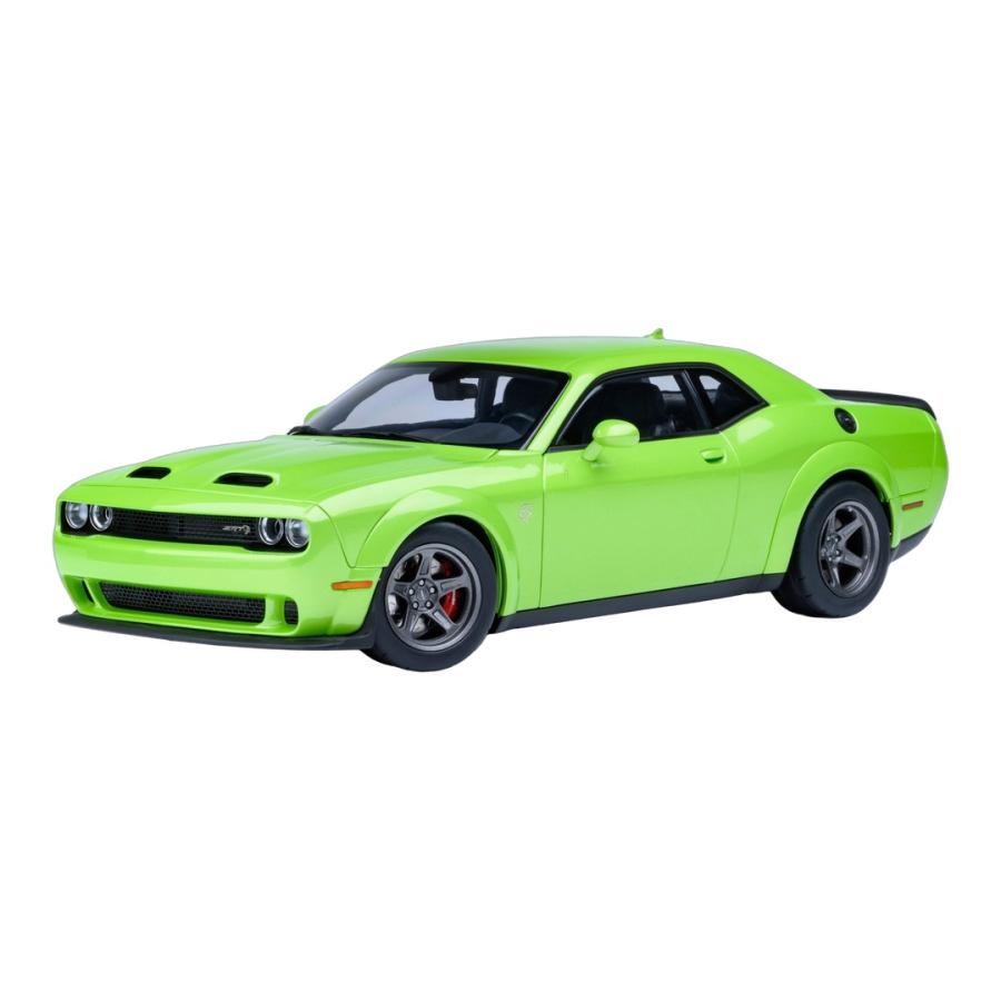 【予約】 Dodgeダッジ Challengerチャレンジャー SRT Super Stockクーペ 2023 グリーン 開閉機構付き / AUTOart 1/18 ミニカー | 