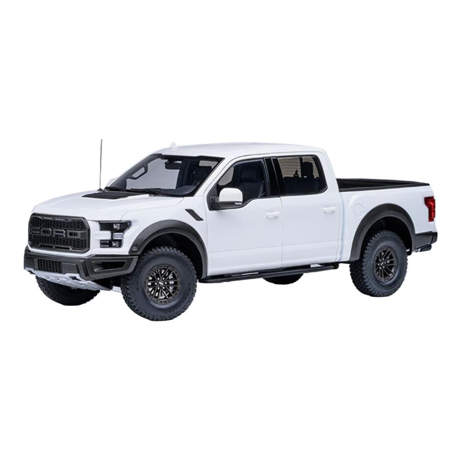Fordフォード F-150 ラプター スーパークルー 2017 オックスフォードホワイト フル開閉 / AUTOart 1/18 ミニカー | 