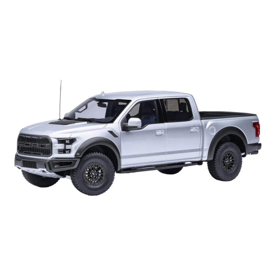 【予約】 Fordフォード F-150 ラプター ピックアップ ダブルキャブ 2019 シルバー / AUTOart 1/18 ミニカー | 