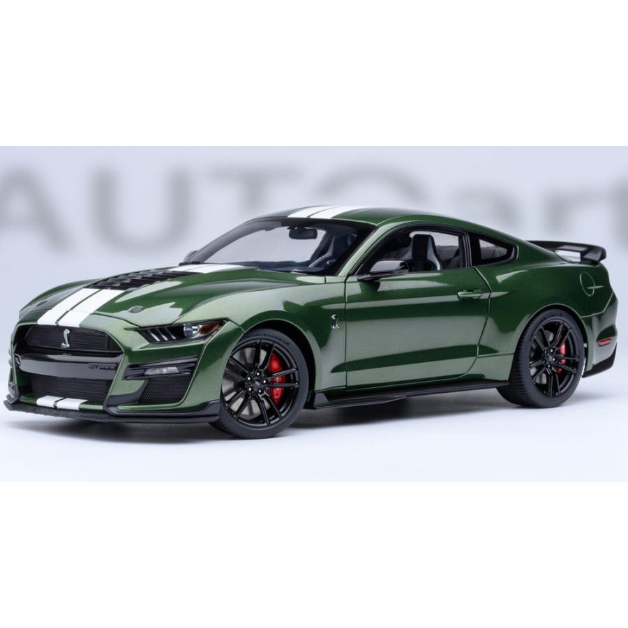 【予約】FORD USA MUSTANG SHELBY GT500 COUPE 2023 エラプショングリーン/ AUTOart 1/18 ミニカー | 