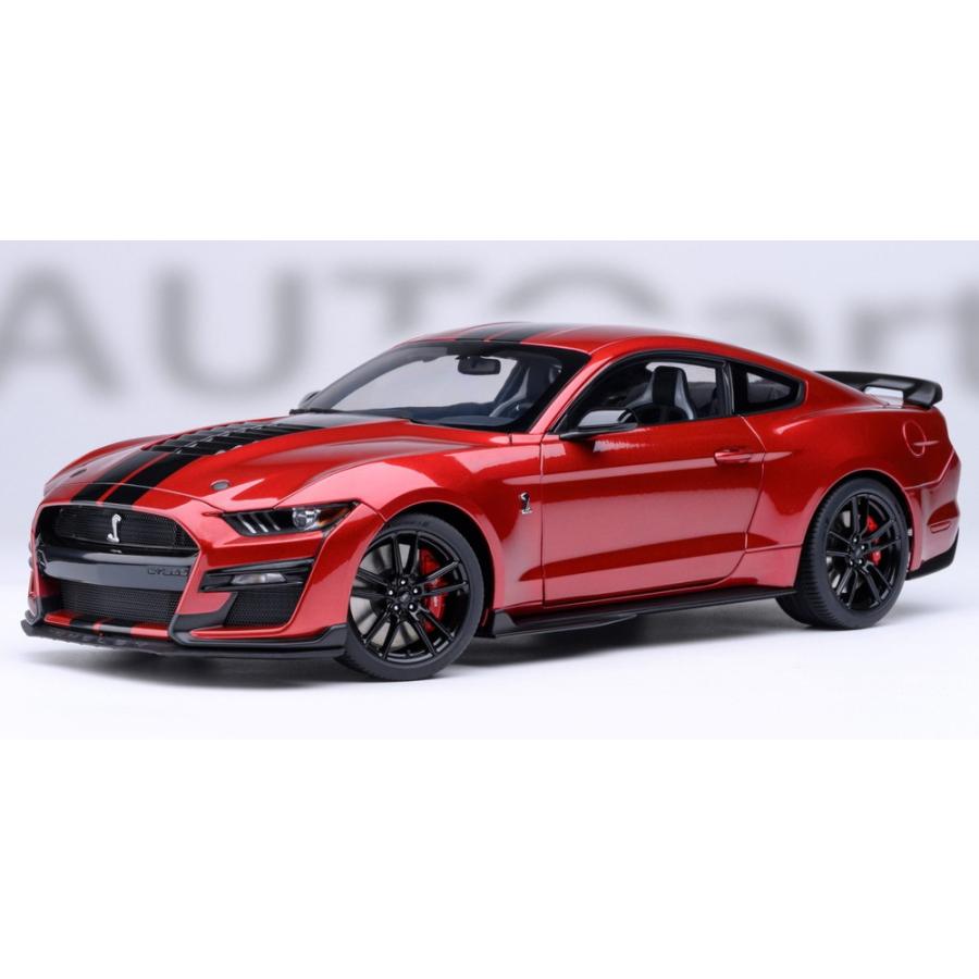 【予約】FORD USA MUSTANG SHELBY GT500 COUPE 2023 ラピッドレッド/ AUTOart 1/18 ミニカー | 