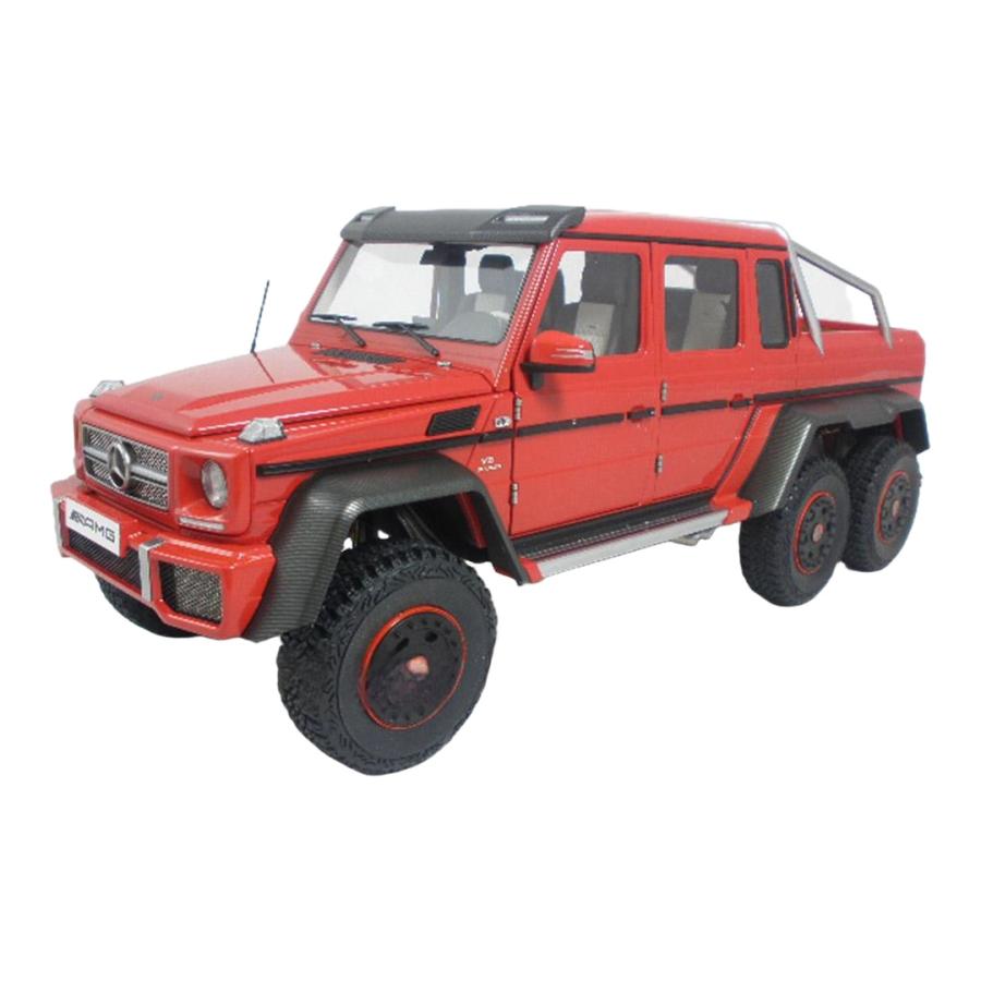 Mercedes Benzメルセデスベンツ G63 AMG 6x6 レッド / AUTOart 1/18