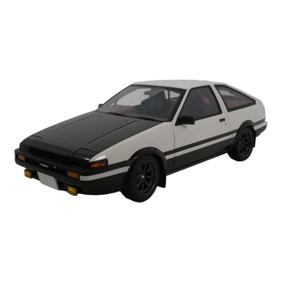 Toyotaトヨタ スプリンタートレノ AE86 ホワイト/ブラック / AUTOart 1/18 ミニカー | 