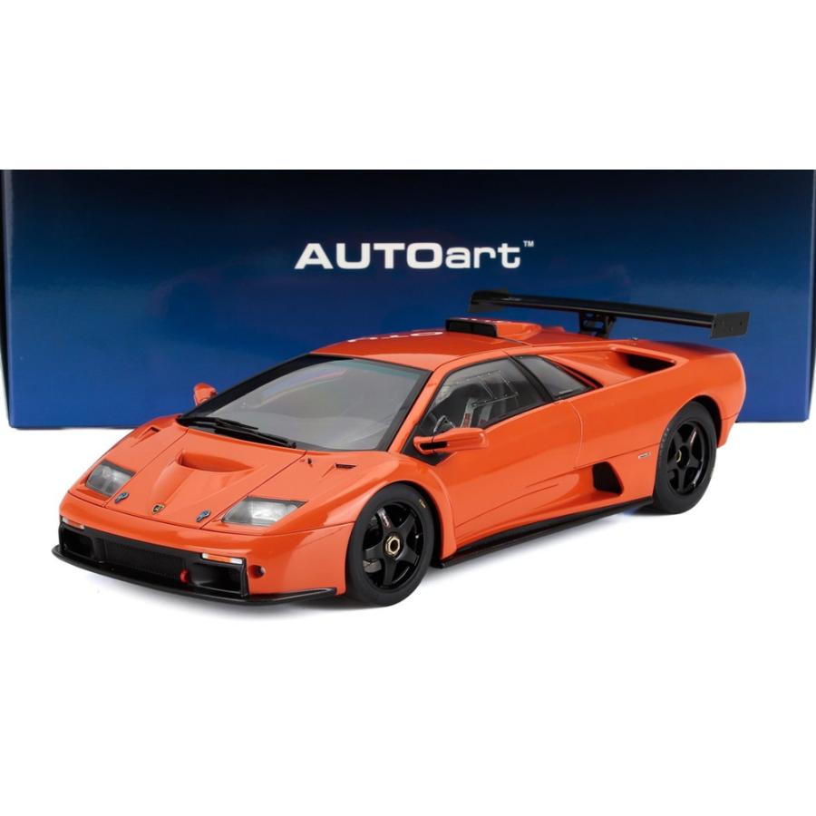 LAMBORGHINI DIABLO GTR 1999 オレンジ / AUTOart 1/18 ミニカー | 