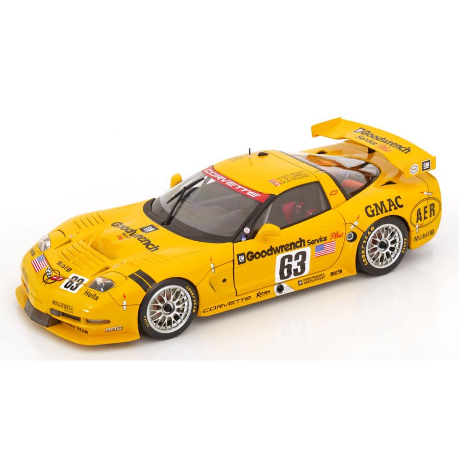 Chevrolet Corvette C5-R No.63 24h Le Mans 2001 Pruett他 AUTOart 1/18 | 