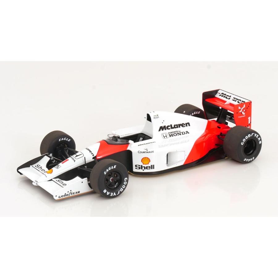 マクラーレン ホンダ MP4/6 日本GP ワールドチャンピオン 1991 セナ マクラーレンロゴ付き/ AUTOart 1/18 ミニカー | 