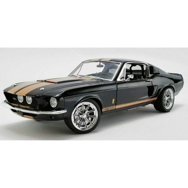 ACME 1/18 1967 シェルビー GT500 ストリートファイター 1967 Shelby GT500 Street Fighter black/gold /ACME 1/18 ミニカー