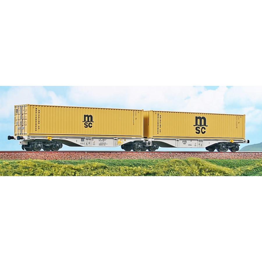 HOゲージ 鉄道模型 貨車 ACME VTG Sggrs 80ft Era V VI DC Containertragwagen MSC | 