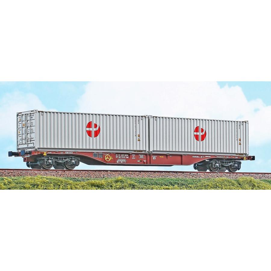 HOゲージ 鉄道模型 貨車 ACME アクメ Touax コンテナ車 Paganella Era VI DC Containertragwagen | 