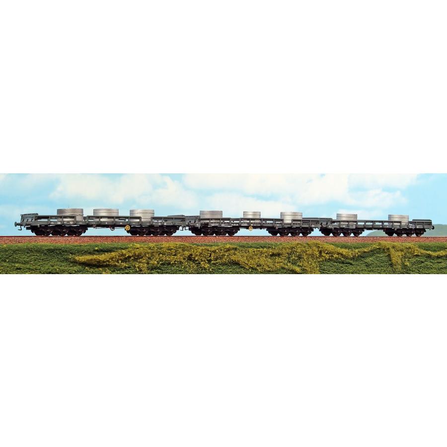 HOゲージ 鉄道模型 貨車 ACME アクメ FS 平貨車 3両セット Era IV V DC with coils | 