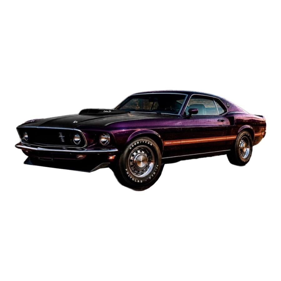 【予約】2026年発売予定 Ford Mustang Mach-1 428 Cobra Jet 1969 ミッドナイトオーキッド ACME 1/18 | 
