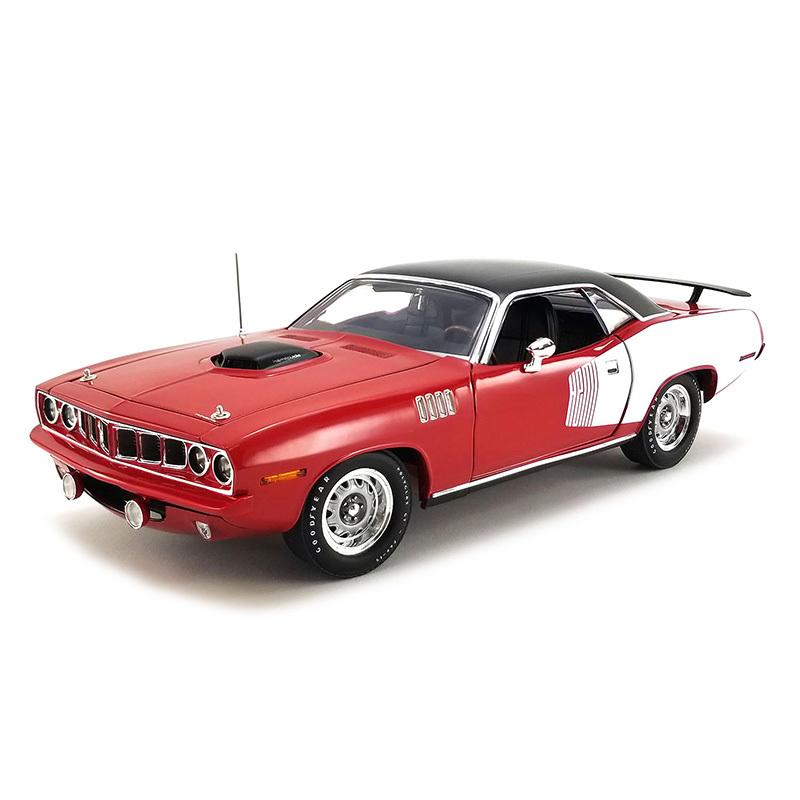 【予約】8月以降発売予定1971 Plymouth Hemi Cuda in Ralleye Red /ACME 1/18 ミニカー | 