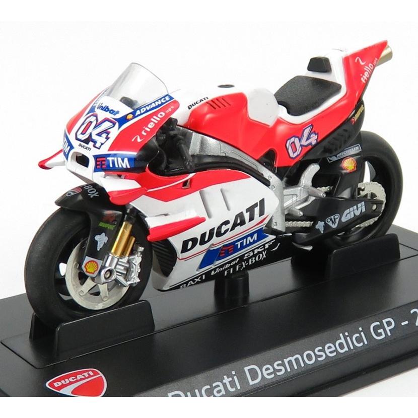 DUCATI GP16 No.4 MOTOGP 2016 ANDREA DOVIZIOSO RED / EDICOLA 1/24 ミニカー | 